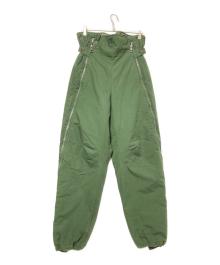 Swedish Army（スウェーデン軍）の古着「M-90 コールドウェザーパンツ」｜グリーン