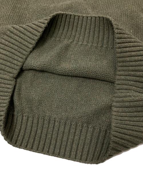 POLO RALPH LAUREN（ポロ・ラルフローレン）POLO RALPH LAUREN (ポロ・ラルフローレン) コットンクルーネックニット グリーン サイズ:LLの古着・服飾アイテム
