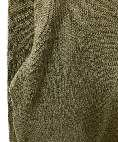POLO RALPH LAUREN（ポロ・ラルフローレン）POLO RALPH LAUREN (ポロ・ラルフローレン) コットンクルーネックニット グリーン サイズ:LLの古着・服飾アイテム