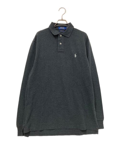 POLO RALPH LAUREN（ポロ・ラルフローレン）POLO RALPH LAUREN (ポロ・ラルフローレン) ポロシャツ グレー サイズ:L 未使用品の古着・服飾アイテム