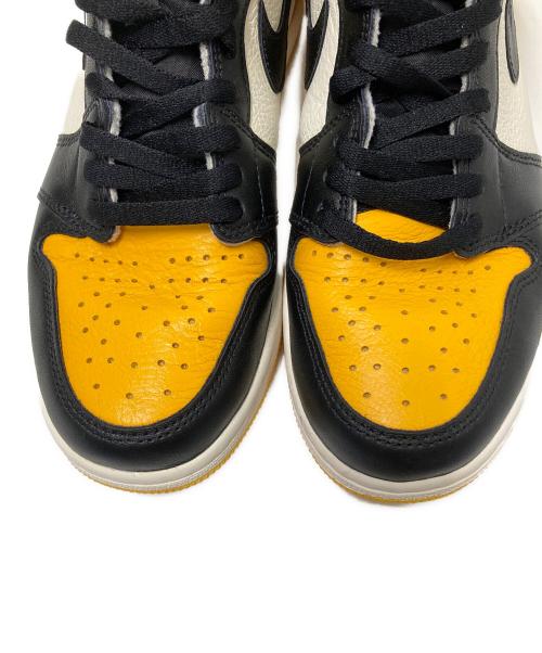 NIKE（ナイキ）NIKE (ナイキ) IR JORDAN 1 RETRO HIGH OG イエロー×ブラック サイズ:28.0cmの古着・服飾アイテム
