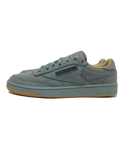 REEBOK（リーボック）REEBOK (リーボック) CLUB C 85 VINTAGE グレー×グリーン サイズ:27.5cmの古着・服飾アイテム