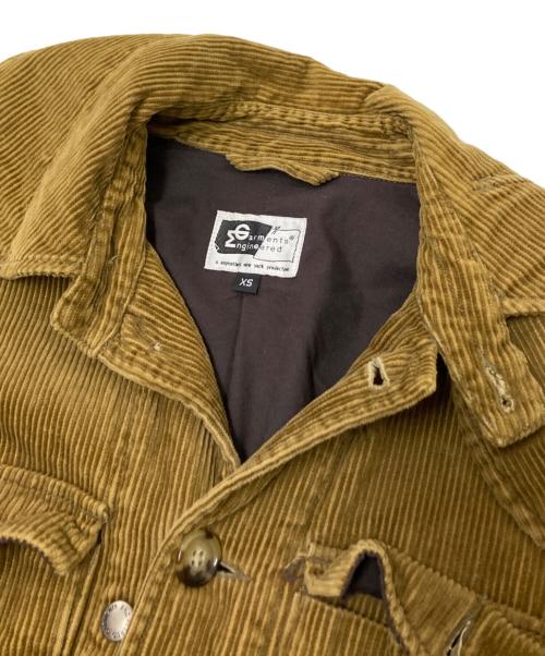 Engineered Garments（エンジニアド ガーメンツ）Engineered Garments (エンジニアド ガーメンツ) コーデュロイジャケット ブラウン サイズ:XSの古着・服飾アイテム