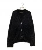 ne quittez pasヌキテパ）の古着「Alpaca Lurex Cardigan」｜ブラック