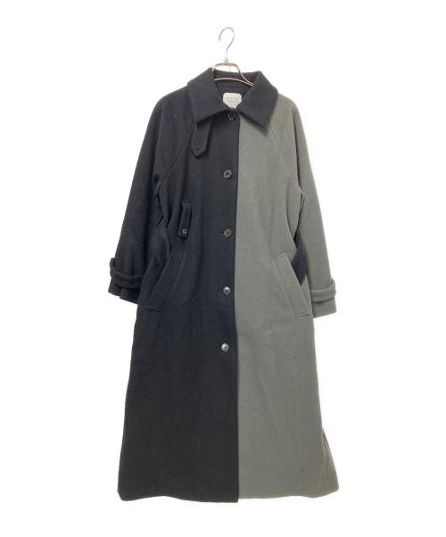 UNITED TOKYO（ユナイテッドトーキョー）UNITED TOKYO (ユナイテッドトーキョー) 2wayステンコート ブラック×グレー サイズ:1の古着・服飾アイテム
