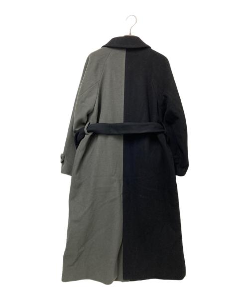 UNITED TOKYO（ユナイテッドトーキョー）UNITED TOKYO (ユナイテッドトーキョー) 2wayステンコート ブラック×グレー サイズ:1の古着・服飾アイテム