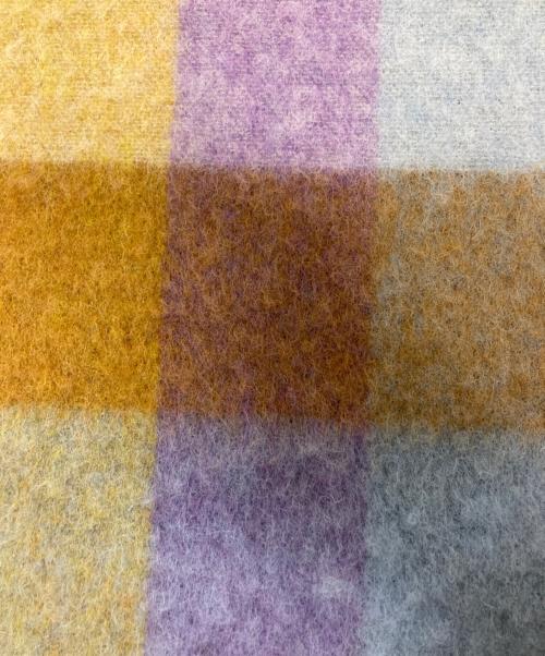 Acne studios（アクネ ストゥディオズ）Acne studios (アクネ ストゥディオズ) モヘアチェックスカーフ マルチカラー サイズ:下記参照の古着・服飾アイテム
