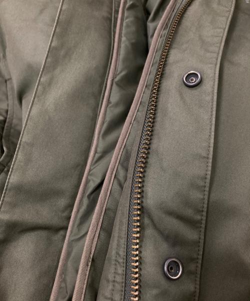 LAD MUSICIAN（ラッドミュージシャン）LAD MUSICIAN (ラッドミュージシャン) ボリュームネックモッズコート グリーン サイズ:42の古着・服飾アイテム