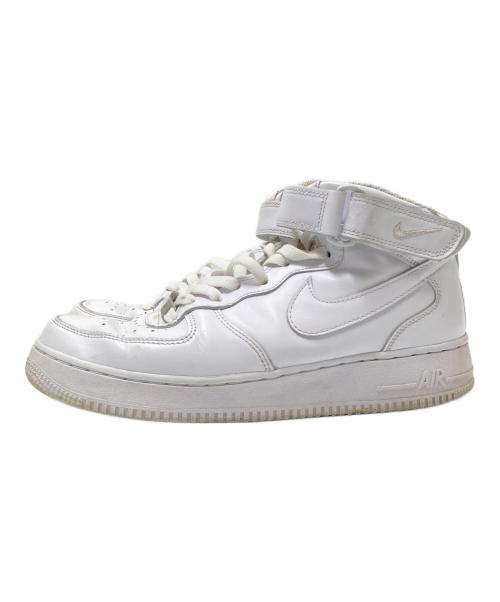 NIKE（ナイキ）NIKE (ナイキ) ハイカットスニーカー ホワイト サイズ:26.0cmの古着・服飾アイテム