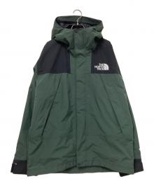 THE NORTH FACE（ザ ノース フェイス）の古着「Mountain Jacket」｜ブラック×グリーン