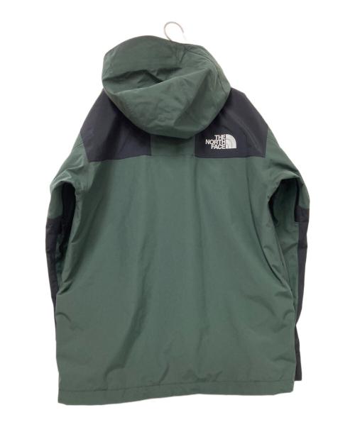 THE NORTH FACE（ザ ノース フェイス）THE NORTH FACE (ザ ノース フェイス) Mountain Jacket ブラック×グリーン サイズ:Mの古着・服飾アイテム
