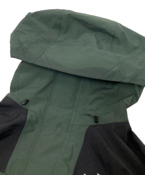 THE NORTH FACE（ザ ノース フェイス）THE NORTH FACE (ザ ノース フェイス) Mountain Jacket ブラック×グリーン サイズ:Mの古着・服飾アイテム