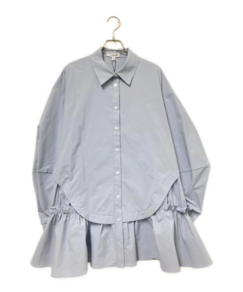 JORYA WEEKEND（ジョリア ウィークエンド）JORYA WEEKEND (ジョリア ウィークエンド) ロングシャツ ブルー サイズ:165 未使用品の古着・服飾アイテム