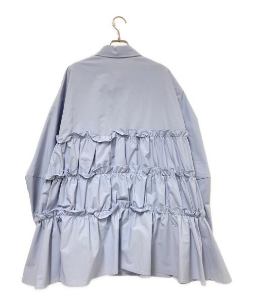 JORYA WEEKEND（ジョリア ウィークエンド）JORYA WEEKEND (ジョリア ウィークエンド) ロングシャツ ブルー サイズ:165 未使用品の古着・服飾アイテム