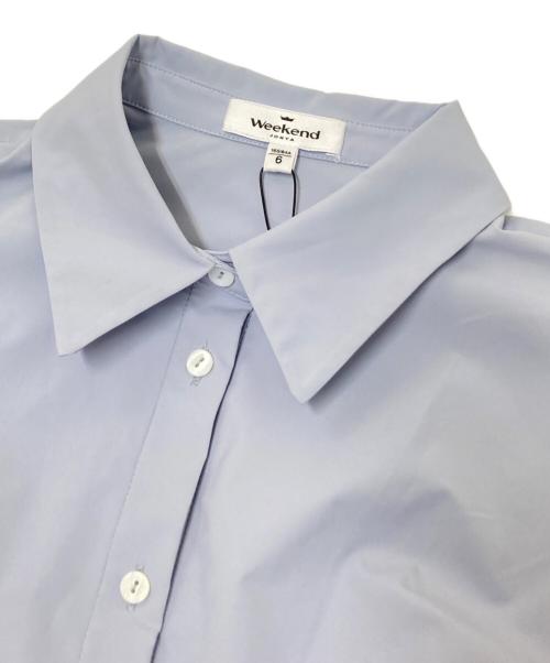 JORYA WEEKEND（ジョリア ウィークエンド）JORYA WEEKEND (ジョリア ウィークエンド) ロングシャツ ブルー サイズ:165 未使用品の古着・服飾アイテム