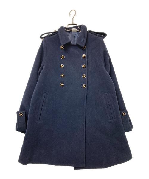 Bibiy.（ビビィ）Bibiy. (ビビィ) ダブルコート ネイビー サイズ:Fの古着・服飾アイテム