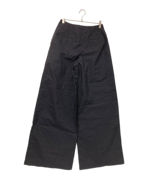 BRUNELLO CUCINELLI（ブルネロクチネリ）BRUNELLO CUCINELLI (ブルネロクチネリ) ハイウエストワイドパンツ ブラック サイズ:US:6の古着・服飾アイテム