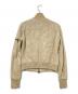 BALLY (バリー) レザージャケット ベージュ サイズ:M：9000円
