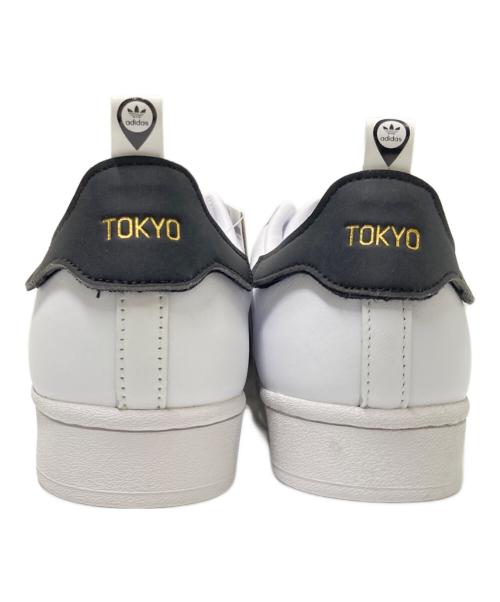 adidas（アディダス）adidas (アディダス) ローカットスニーカー ホワイト サイズ:25.0㎝ 未使用品の古着・服飾アイテム