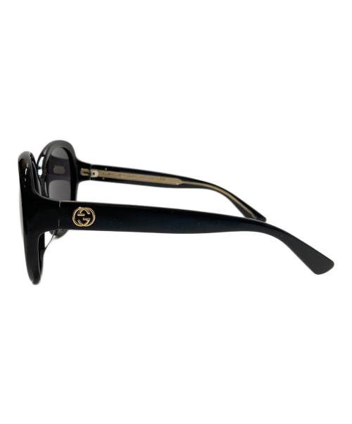 GUCCI（グッチ）GUCCI (グッチ) サングラス ブラック サイズ:61□17 130の古着・服飾アイテム