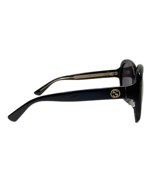 GUCCI（グッチ）GUCCI (グッチ) サングラス ブラック サイズ:61□17 130の古着・服飾アイテム