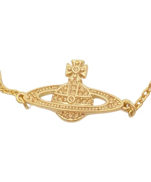 Vivienne Westwood（ヴィヴィアンウエストウッド）Vivienne Westwood (ヴィヴィアンウエストウッド) MINI BAS RELIEF ゴールド サイズ:下記参照の古着・服飾アイテム
