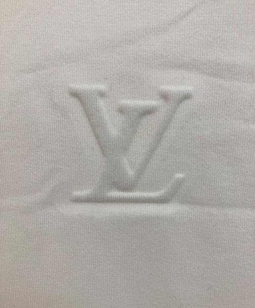 LOUIS VUITTON（ルイ ヴィトン）LOUIS VUITTON (ルイ ヴィトン) インサイドアウトエンボスロゴTシャツ ホワイト サイズ:Mの古着・服飾アイテム