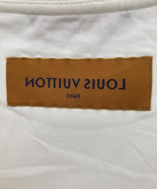 LOUIS VUITTON（ルイ ヴィトン）LOUIS VUITTON (ルイ ヴィトン) インサイドアウトエンボスロゴTシャツ ホワイト サイズ:Mの古着・服飾アイテム