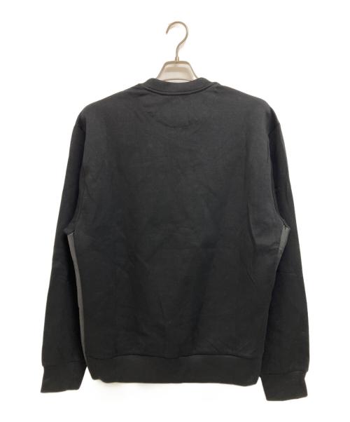 PRADA（プラダ）PRADA (プラダ) トライアングルロゴスウェットシャツ ブラック サイズ:XSの古着・服飾アイテム