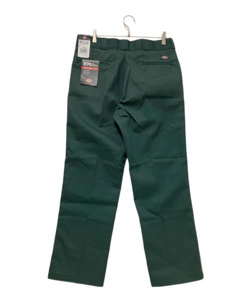 Dickies（ディッキーズ）Dickies (ディッキーズ) ワークパンツ グリーン サイズ:36×30 未使用品の古着・服飾アイテム