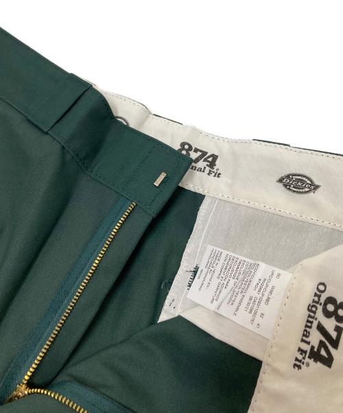 Dickies（ディッキーズ）Dickies (ディッキーズ) ワークパンツ グリーン サイズ:36×30 未使用品の古着・服飾アイテム