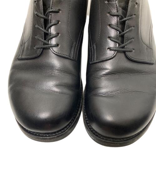 NGSM Products（エヌジーエスエム プロダクツ）NGSM Products (エヌジーエスエム プロダクツ) レザーダービーシューズ ブラック サイズ:7の古着・服飾アイテム
