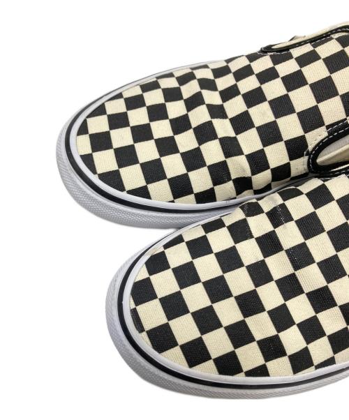 VANS（ヴァンズ）VANS (ヴァンズ) スリッポン ブラック×ホワイト サイズ:28.0cmの古着・服飾アイテム
