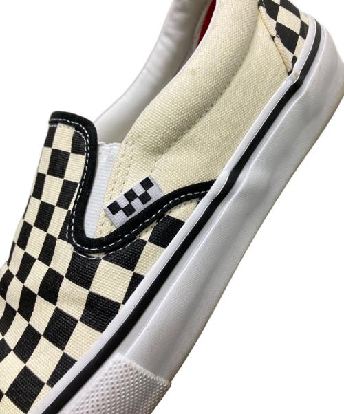 VANS（ヴァンズ）VANS (ヴァンズ) スリッポン ブラック×ホワイト サイズ:28.0cmの古着・服飾アイテム