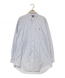 RALPH LAUREN（ラルフローレン）の古着「ストライプBDシャツ」｜ブルー×ホワイト