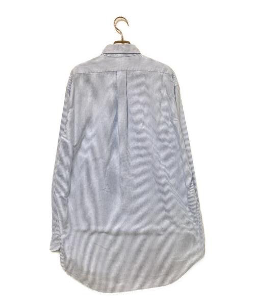 RALPH LAUREN（ラルフローレン）RALPH LAUREN (ラルフローレン) ストライプBDシャツ ブルー×ホワイト サイズ:15 1/2の古着・服飾アイテム