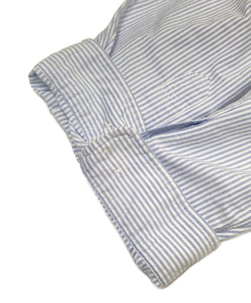 RALPH LAUREN（ラルフローレン）RALPH LAUREN (ラルフローレン) ストライプBDシャツ ブルー×ホワイト サイズ:15 1/2の古着・服飾アイテム