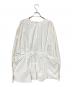 LE PHIL (ル フィル) ナイロンストレッチブロードブラウス ホワイト サイズ:FREE：11000円