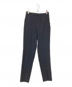 LE PHILル フィル）の古着「2WAYツイルフロントスリットパンツ」｜ブラック