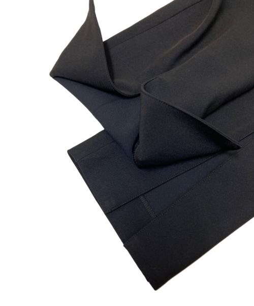 LE PHIL（ル フィル）LE PHIL (ル フィル) 2WAYツイルフロントスリットパンツ ブラック サイズ:1の古着・服飾アイテム