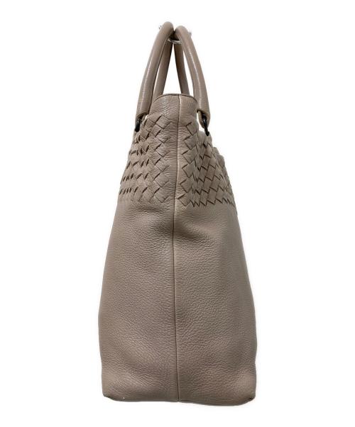 BOTTEGA VENETA（ボッテガベネタ）BOTTEGA VENETA (ボッテガベネタ) イントレチャートレザートートバッグ ピンクの古着・服飾アイテム