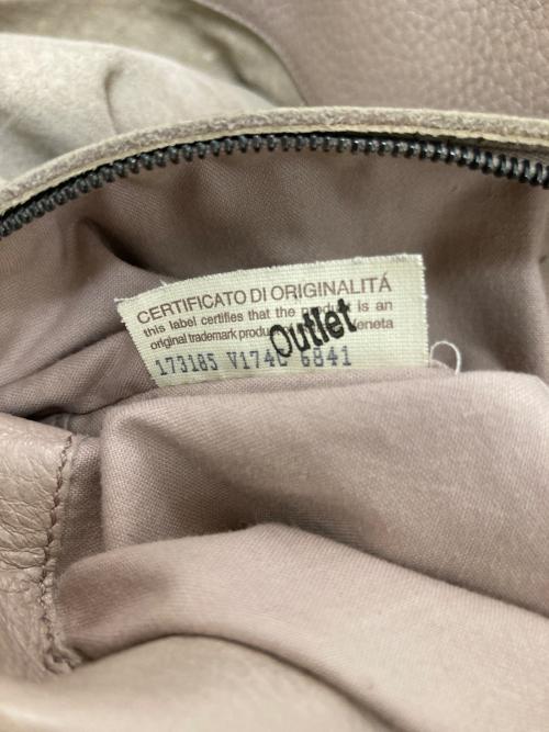 BOTTEGA VENETA（ボッテガベネタ）BOTTEGA VENETA (ボッテガベネタ) イントレチャートレザートートバッグ ピンクの古着・服飾アイテム