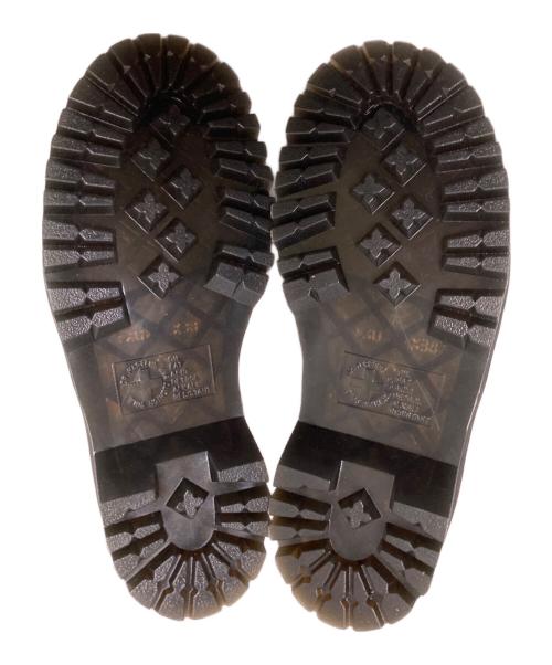 Dr.Martens（ドクターマーチン）Dr.Martens (ドクターマーチン) 1461 Ⅱ PISAプラットフォームレザーシューズ パープル×ブラック サイズ:US:5M/6Lの古着・服飾アイテム