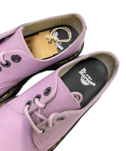 Dr.Martens（ドクターマーチン）Dr.Martens (ドクターマーチン) 1461 Ⅱ PISAプラットフォームレザーシューズ パープル×ブラック サイズ:US:5M/6Lの古着・服飾アイテム