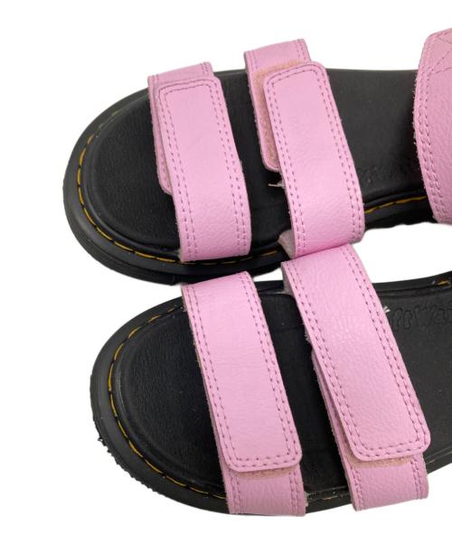 Dr.Martens（ドクターマーチン）Dr.Martens (ドクターマーチン) ストラップサンダル ピンク×ブラック サイズ:US:5M/6Lの古着・服飾アイテム