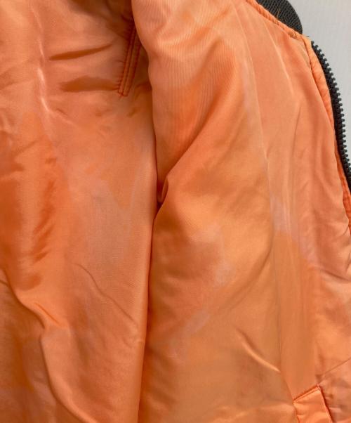 ALPHA（アルファ）ALPHA (アルファ) MA-1ジャケット グレー サイズ:XLの古着・服飾アイテム