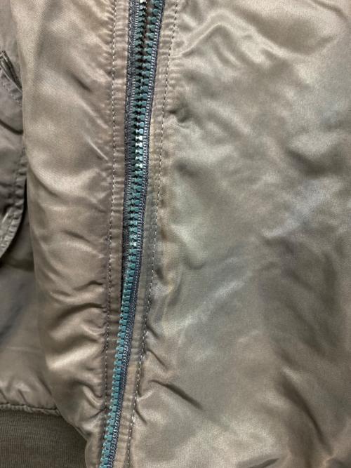 ALPHA（アルファ）ALPHA (アルファ) MA-1ジャケット グレー サイズ:XLの古着・服飾アイテム