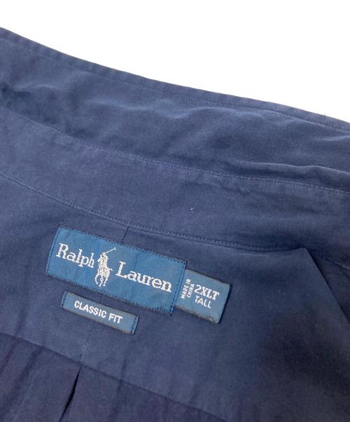 RALPH LAUREN（ラルフローレン）RALPH LAUREN (ラルフローレン) ボタンダウンシャツ ネイビー サイズ:2XL TALLの古着・服飾アイテム