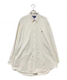 RALPH LAUREN（ラルフローレン）の古着「ボタンダウンシャツ」｜アイボリー