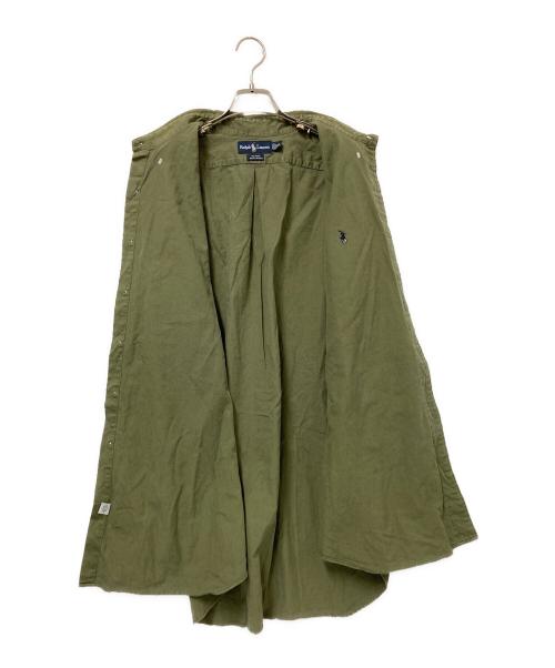 RALPH LAUREN（ラルフローレン）RALPH LAUREN (ラルフローレン) ボタンダウンシャツ グリーン サイズ:XXLの古着・服飾アイテム